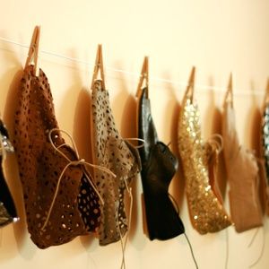 ANNIEL tobacco cognac BROWN SUEDE lace tie ankle booties made in Italy 10 40 NWT